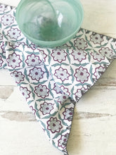 Seraphim Napkins - set of 4 in Persephone in Cotton Sheeting